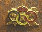 Revers de col émaillé du brevet TMAP belge années 1950/1960, Verzenden, Landmacht, Embleem of Badge