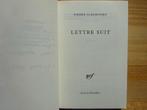 Pierre Alechinsky, 1992 Lettre suit, Gallimard, **signed**, Ophalen of Verzenden, Zo goed als nieuw, Pierre Alechinsky, Schilder- en Tekenkunst
