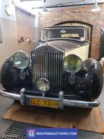 Rolls Royce Silver Wraith | 1950 | Route 66 Auctions, Auto's, Zwart, Bedrijf, Handgeschakeld, Overige carrosserie