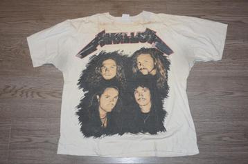 chemise de tournée vintage en métal Wherever I may roam 1991