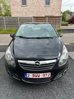 Opel Corsa 1.2 benzine 2011 Euro 5, Berline, Noir, Tissu, Carnet d'entretien