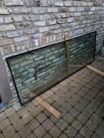 Dubbel glas met aan 1 kant barst, hobbyproject, Doe-het-zelf en Bouw, Ophalen, Gebruikt