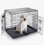 Maison Cage pour chien pliable XL 78x48x56 cm 2 portes, Enlèvement, Utilisé