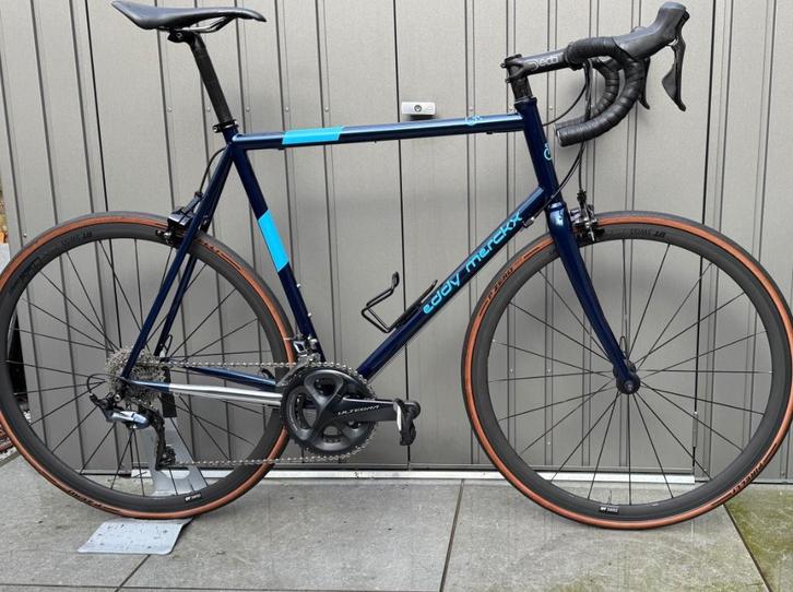 Eddy Merckx Liege 75 - maat XL, Fietsen en Brommers, Fietsen | Racefietsen, Gebruikt, Heren, Overige merken, Meer dan 20 versnellingen