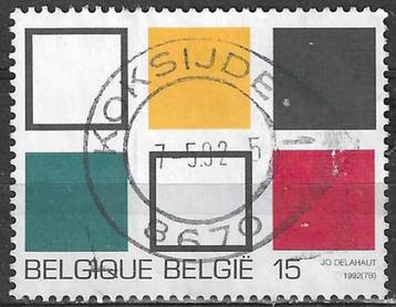 Belgie 1992 - Yvert/OBP 2453 - Kunstreeks - Couleurs (ST) beschikbaar voor biedingen