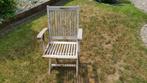 Houten Teak Tuinstoelset 6 stuks, Tuin en Terras, Ophalen, Gebruikt