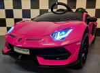 Kinderauto Lamborghini Aventador - soft start - met RC, Kinderen en Baby's, Speelgoed |Speelgoedvoertuigen, Nieuw, Afstandsbediening