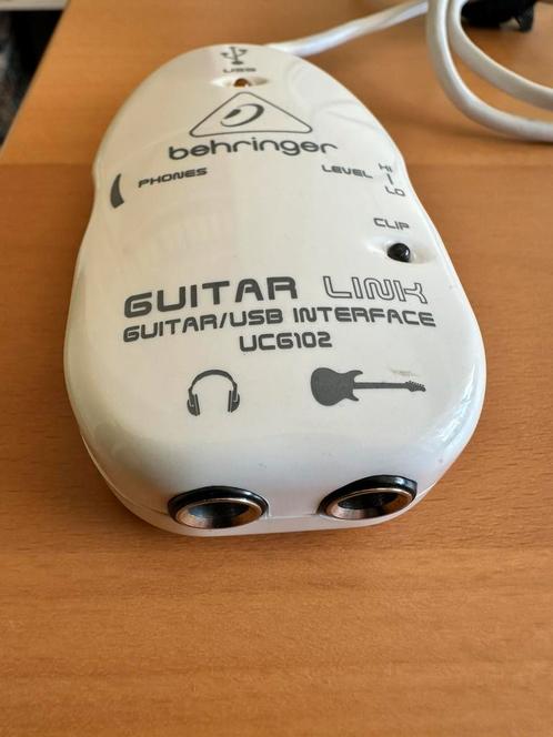 UCG102 Behringer audio-interface, Muziek en Instrumenten, Instrumenten | Toebehoren, Zo goed als nieuw, Ophalen