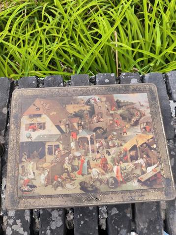 Blikken doos met schilderij van Pieter Breughel, Enlèvement, Comme neuf