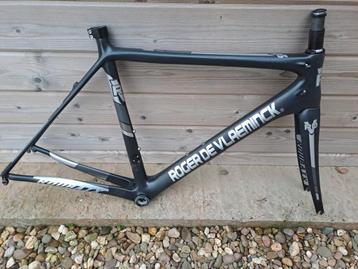 Full carbon Roger De Vlaeminck custom made racefietsframe. beschikbaar voor biedingen