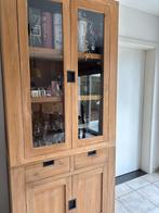 Kast en dressoir in natuurteak - prijs overeen te komen, Huis en Inrichting, Ophalen, Zo goed als nieuw, Teakhout