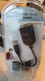 BELKIN USB-SERIËLE ADAPTER, Computers en Software, Pc- en Netwerkkabels, Ophalen of Verzenden, Nieuw