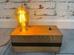 lamp retro industrieel, Ophalen, Nieuw, Hout