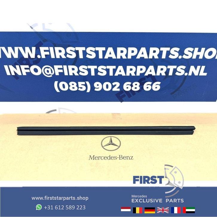W254 GLC DEUR RUBBER A2547200800 RAAMSNOR ZWART Mercedes GLC, Autos : Pièces & Accessoires, Carrosserie & Tôlerie, Mercedes-Benz