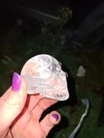 schedel in lemurian kristal, Ophalen of Verzenden, Mineraal