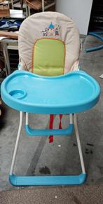 Chaise haute de luxe pour bébé Hauck Mac, Comme neuf, Chaise pliante, Enlèvement ou Envoi, Ceinture(s)