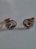Oorbellen Goud & Witgoud, Handtassen en Accessoires, Oorbellen, Ophalen, Gebruikt, Goud, Goud