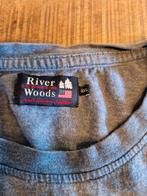 River Woods longsleeve xxl, Kleding | Heren, Polo's, Blauw, Overige maten, Ophalen of Verzenden, River woods