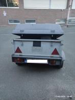Remork aanhangwagen bagagewagen met afsluitdeksel, Ophalen, Gebruikt