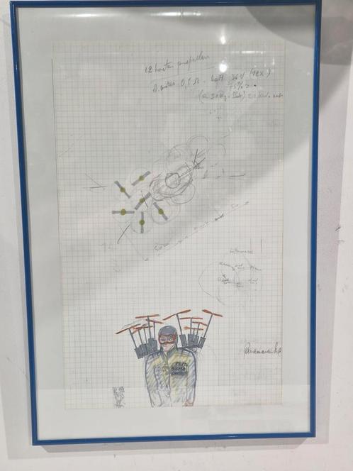 Panamarenko  Pepto Bismo - Toymodel of Space , kunst, Antiek en Kunst, Kunst | Litho's en Zeefdrukken, Ophalen of Verzenden