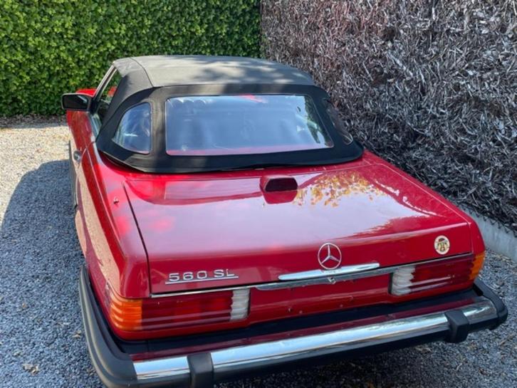 Mercedes 560 SL R107 Roadster + Hardtop ' Bobby Ewing 'look, Auto's, Oldtimers, Particulier, ABS, Airconditioning, Radio, Zetelverwarming
