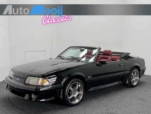 Ford Mustang USA Cabriolet / 5.0 V8 / FOX BODY / Handgeschak, Auto's, Ford, Bedrijf, Mustang, Benzine, Cabriolet, Handgeschakeld