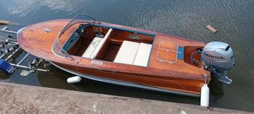 houten boot (scheepswerf van Pisa), Ophalen, Gebruikt, 50 pk of meer, Tot 6 meter