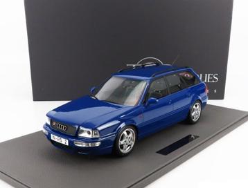 Audi A4 RS2 Avant 1994 bleue 1-12 Top Marques, Enlèvement ou Envoi, Neuf, 1:9 à 1:12, Voiture