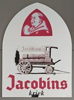 Spiegel Jacobins Kriek 67cmx49cm 1985, Ophalen of Verzenden, Gebruikt, Reclamebord, Plaat of Schild, Overige merken