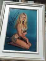 Hele mooie foto' van  Brigitte Bardot met originele handteke, Verzamelen, Muziek, Artiesten en Beroemdheden, Ophalen of Verzenden