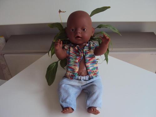 Poppenkleertjes - Poppenkleedjes  - Mouwloos vestjee, Kinderen en Baby's, Speelgoed | Poppen, Nieuw, Overige typen, Ophalen of Verzenden