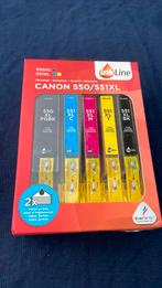 Nouveau multipack couleur Canon 550/551 XL, Informatique & Logiciels, Cartridge, Inkline, Enlèvement ou Envoi, Neuf