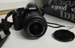 Nikon fototoestel D3100 + AF-S DX NIKKOR 18-55mm, Audio, Tv en Foto, Ophalen, Spiegelreflex, Zo goed als nieuw, Nikon