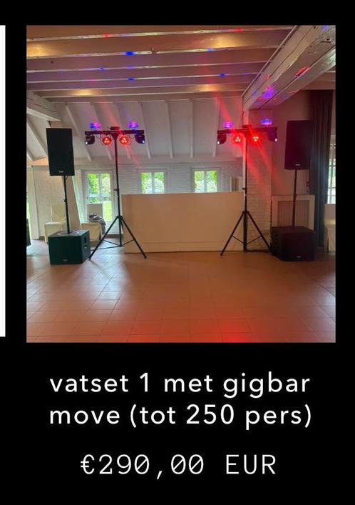 Discobar’s te huur in de kempen, Hobby en Vrije tijd, Feestartikelen | Verhuur, Zo goed als nieuw, Ophalen