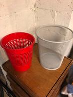 Bureau vuilbak, Ophalen, Gebruikt, Minder dan 10 liter, Metaal
