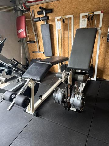 Leg extension and leg curl Technogym. beschikbaar voor biedingen