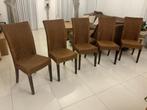 7 ou 8 chaises en Loom, Enlèvement, Utilisé, Loom, Cinq, Six Chaises ou plus