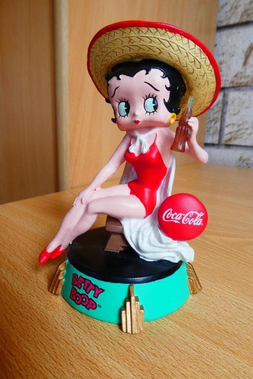Betty Boop Coca-Cola Strew Hat 1e editie 2000, Verzamelen, Beelden en Beeldjes, Nieuw, Mens, Ophalen of Verzenden