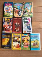 10 VHS, Cd's en Dvd's, Gebruikt, Tekenfilm, Alle leeftijden, Ophalen of Verzenden