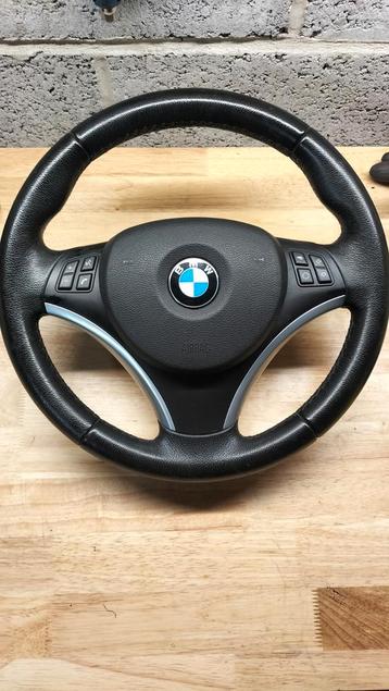 Volledig sportstuur met airbag voor BMW E90 E87 nieuwstaat 