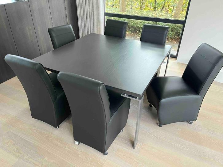 Eetkamertafel Mintjens Symbioz, Huis en Inrichting, Tafels | Eettafels, Zo goed als nieuw, 100 tot 150 cm, 100 tot 150 cm, Vijf personen of meer