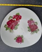 Prachtig porseleinen bord met rozen..., Antiek en Kunst, Ophalen of Verzenden