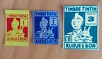 Belgium - 3 x ‘Timbre Tintin/Kuifje’s Bon - 1,2 en 3 Points, Tintin, Autres types, Utilisé, Envoi