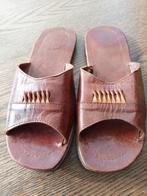 Handgemaakte lederen mannensandalen maat 42 uit Iran  nieuw, Vêtements | Hommes, Chaussures, Neuf, Enlèvement ou Envoi, Brun, Sandales