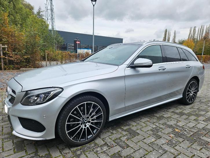 Mercedes C250 Bluetec 4Matic AMG-line /19"/ Exclusieve wagen, Auto's, Mercedes-Benz, Particulier, C-Klasse, 4x4, ABS, Adaptieve lichten