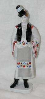 Grote beeld Hollohaza Hungary porselein, Ophalen of Verzenden, Gebruikt, Mens