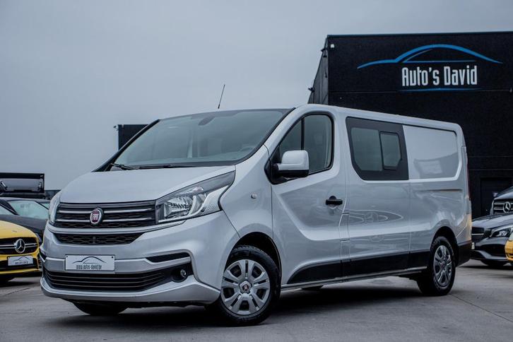 Fiat Talento 1.6 L2 Dubbel Cabine 5 Plaatsen / 1 EIGENAAR, Auto's, Bestelwagens en Lichte vracht, Bedrijf, Te koop, ABS, Achteruitrijcamera