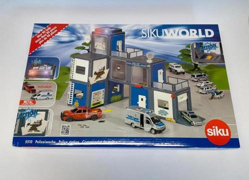 Siku world 5510 politiebureau, Kinderen en Baby's, Speelgoed |Speelgoedvoertuigen, Zo goed als nieuw, Ophalen of Verzenden