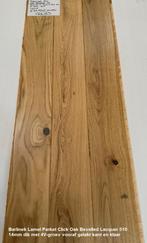Barlinek Lamel Parket click Oak Bevelled Lac. 510 14mm dik, Huis en Inrichting, Stoffering | Vloerbedekking, Parket, Bruin, 75 m² of meer