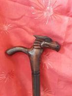 canne en bois de suar 100 cm motif dragon, Ophalen of Verzenden